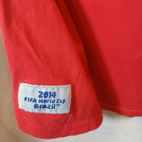 2014 Fifa World Cup Brasil Short  Sleeve Mens Tee Shirt Size X- Large - Picture 6 of 6